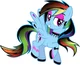 Emo Rainbow dash