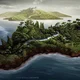 the island