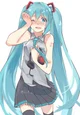 Miku but crying