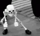 Dancing skeleton