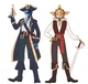 Pirate Sun and Moon