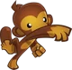 Lazy Dart Monkey