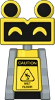 Plush Wetfloor Bot