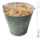 bucket of sand