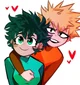 Katsuki x izuku 