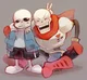 papyrus and sans