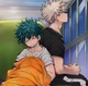 Bakugou and deku  