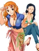 Robin and Nami