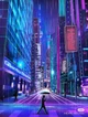 cyberpunk city