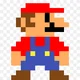 Pixelated mario