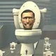 Giant skibidi toilet