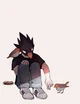 Tokoyami drunk