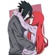 Sasuke and Karin 