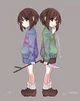 Frisk and Chara
