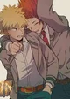 Kirishima and Bakugo