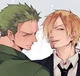 Zoro and Sanji