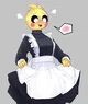Toy chica-maid dress