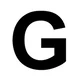 The letter G