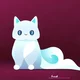 kawaii ghost cat