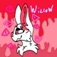Willow Albino Bunny