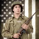WWII American Soldie