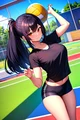 Volleyball girl 