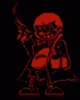 Sans with a firearm