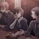 Dazai Oda and Ango
