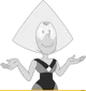 White peridot