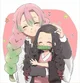 Nezuko and Mitsuri