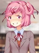 Ddlc but natsuki god