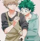 Izuku and bakugo