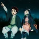 Tanjiro and Nezuko 