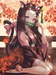 Nezuko cat