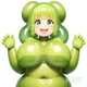 Slime girl lila