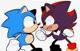 Kid Sonic and Shadow