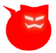 Red cat placeholder