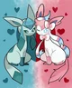 Glaceon and Sylveon 