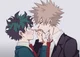 Izuku and Katsuki bf