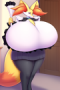 delphox maid thicc