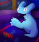 Cyan rainbow friends