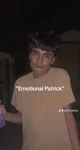 Emotional Patrick 
