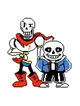 Sans and papyrus