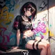Graffiti Girl Leya