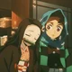 Nezuko and Tanjiro 