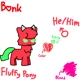 Bonk the Fluffy Pony