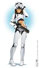 Fem storm trooper 