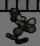 Luigi running away