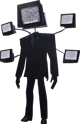big tv man