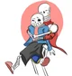 sans and papyrus